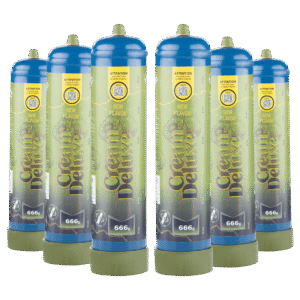 cream deluxe Óxido nitroso de fruta de la pasión 666 g