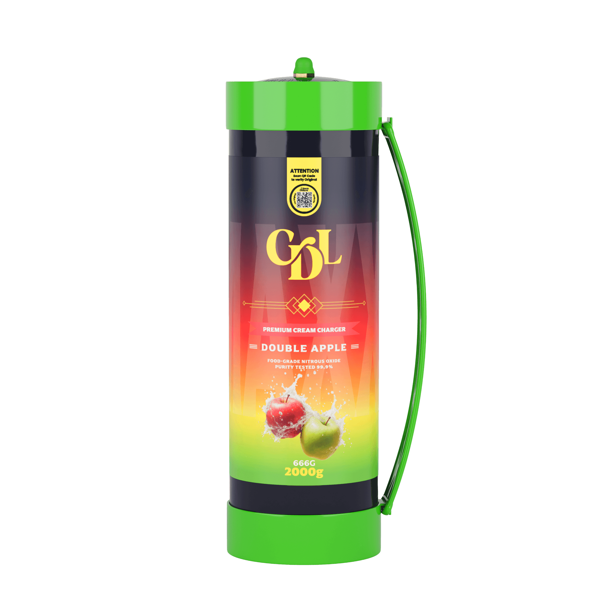 cream deluxe maxxi 2000g n2o double apple 🍎🍏 cream deluxe maxxi 2000g n2o double apple 🍎🍏