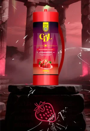 cream deluxe maxxi 2000g n2o strawberry